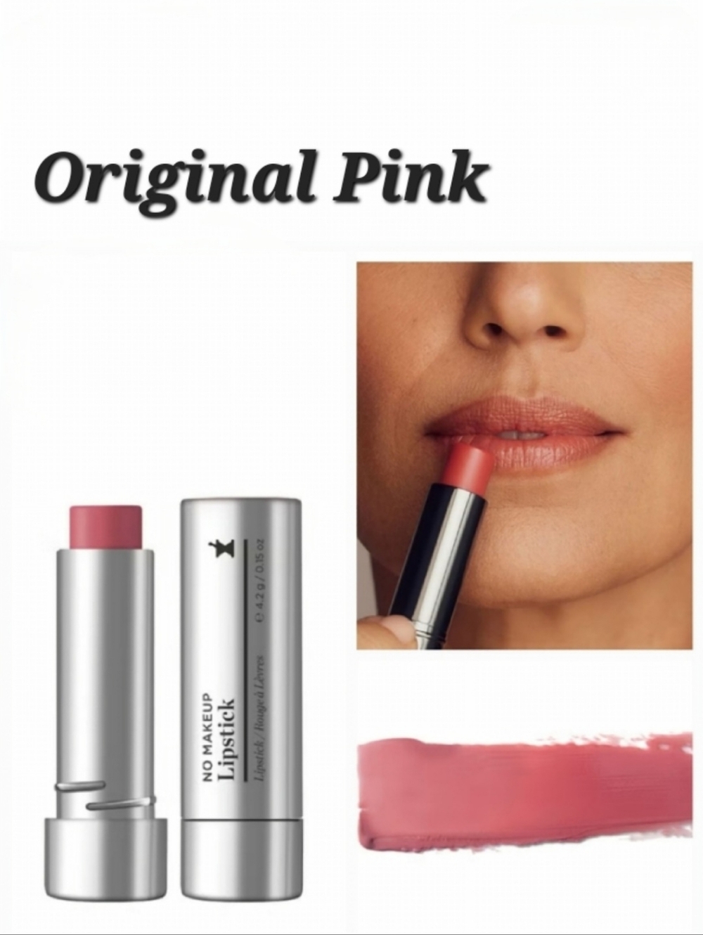 🌺Perricone MD No Makeup Lipstick Original Pink Hydrating Lipstick